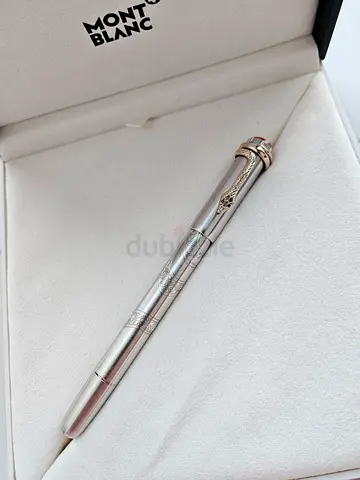 Montblanc Heritage Rouge et Noir Solitaire Serpent Platinum Coated Limited Edition Rollerball Pen