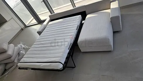 Ikea vimle L shape sofa bed with mattress