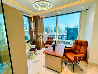 Fitted office | Corner unit | Business Bay