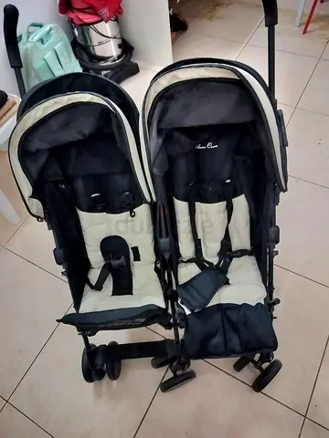 Baby double stroller