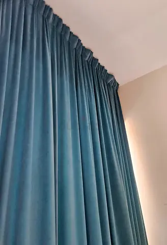 Curtain Set for sale - Light Blue Color