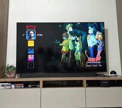 QLED 65-inch Smart LED TV - Good Condition