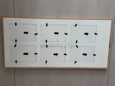Large 6-Photo Multi Frame Collage (White)