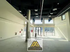Brand New Showroom for Rent in Al Jurf Industrial Area 1 with Central AC Three Phase Power and Wide 