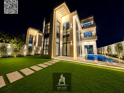 5000 sq ft building with elevator, swimming pool, electricity, water, air conditioning, and registration.