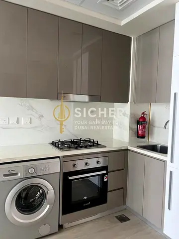 Furnished 1 Bed | Fully Fitted Kitchen | Pool View | Azizi Riviera 47