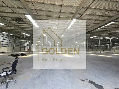 A warehouse with high operational specifications and a strategic location on three main streets, designed to meet the needs of large industrial, logistical and storage activities, and fully ready for
