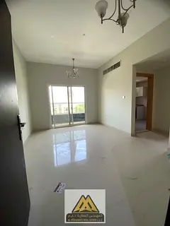 One Bedroom Apartment with Balcony and Closed Kitchen For Rent Al Nakheel 1 Ajman Second Tenant Near