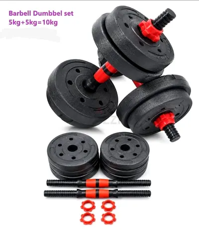 Barbell Dumbbel Set (5kg × 2) - Brand new