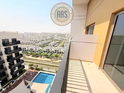 STUDIO FLAT FOR RENT || CHILLER FREE BUILDING || POOL VIEW