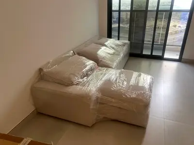 IKEA Kivik L Shape Sofa Beige