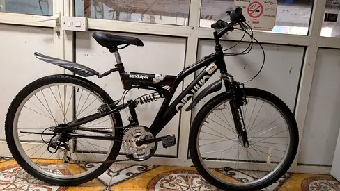 Used 26 Aluminum Adult Mountain Bike with Full Suspension, Good Condition