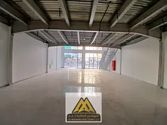 Huge Commercial Showroom with Mezzanine Floor for Rent Al Hamidiya Ajman on a Main Vital Street