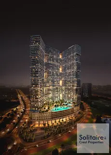 2BR Apartment | Furnished | Skyline &amp; Pool Views | Binghatti Skyterraces, Motor City