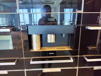 Miele latest model built-in automatic black coffee machine