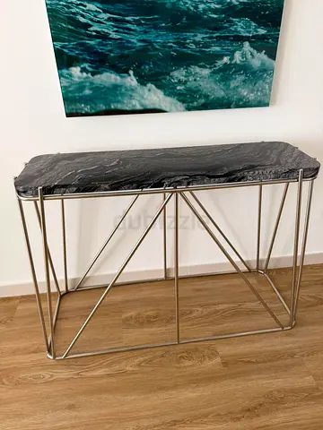 Marina Home Armand Console Table | Polished Finish | Excellent Condition