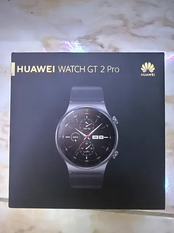 Huawei GT pro 2 Smartwatch - Titanium Case, Black Strap (Good Condition) negotiable