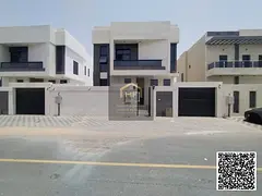 Villa for annual rent, first occupant in Al Zahia, consists of five bedrooms, a majlis, and a living
