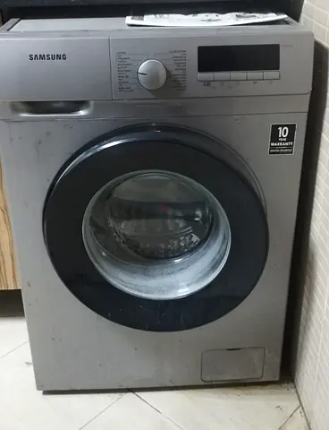 Samsung Front Load Washing Machine - 8kg, Silver (Used)