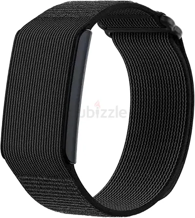 AMAZFIT HELIO STRAP Black Replacement Nylon Loop Strap for Fitness Smartwatch / Tracker