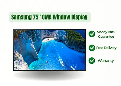 Samsung 75 Inch OMA Window Display 4K LH75OMAEBGBXXY
