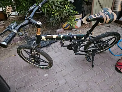 Army Wrap Bike