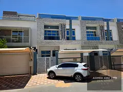 Luxury townhouse for annual rent in Al Zahia - Ajman, 4 bedrooms, maid room, spacious majlis + loung