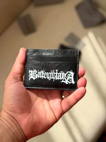 BALENCIAGA CARD HOLDER  WITH ORIGINAL PACKAGING