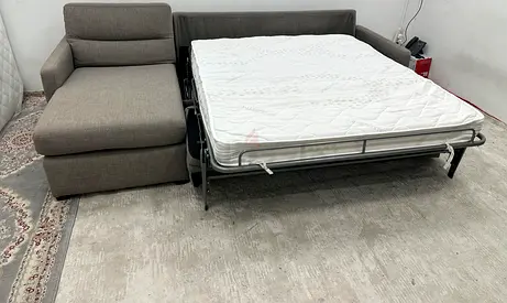 As like new condition marina home lshape sofabed