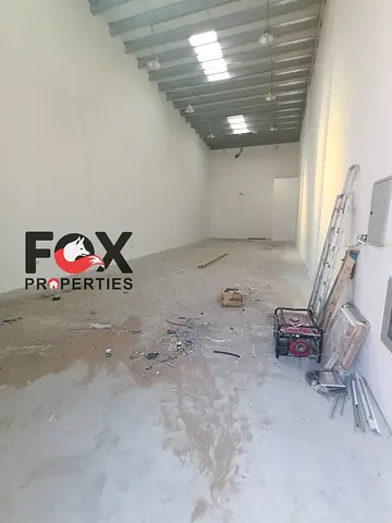 Warehouse for Annual Rent | 2,000 Sq. Ft. | 20 kW Power | Al Jurf Industrial 3, Ajman