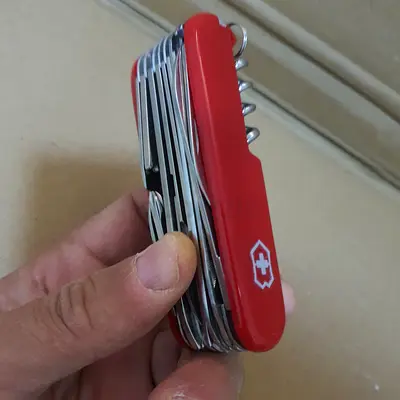 Victorinox Classic Red Swiss Army Multi-tool Pocket Knife - 33 functions