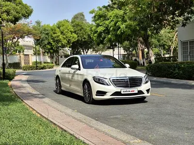 AED 6990/month | 2015 Mercedes-Benz S-Class S 500 | GCC Specs | Ref#495797