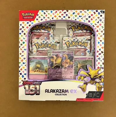 Pokémon TCG: 151 Alakazam ex Collection – Factory Sealed | Multiple Available