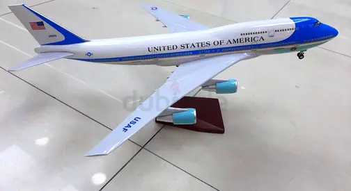 Diecast US Government Boeing 747 Model Plane - United States of America