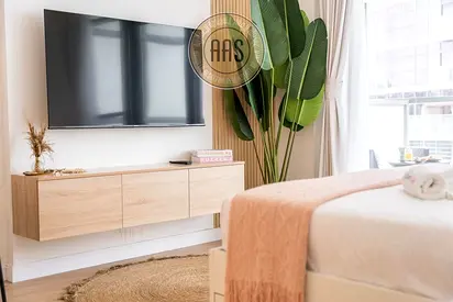 Luxurious Studio with Huge Balcony in 12 Cheques