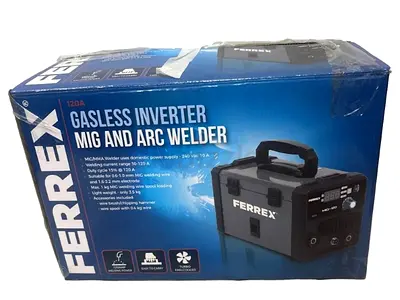 Ferrex Mig-120 Gasless Inverter Mig + Arc Welder