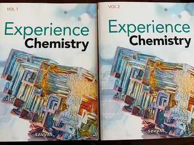 Experience Chemistry Vol 1  Vol 2 - School Textbooks (set)