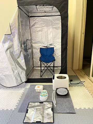 Never Used Portable Sunna for at home in perfect condition. Pick Up khalifa city A
