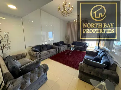 Furnished 2BR | High Floor | Balcony | Pool and Gym Access