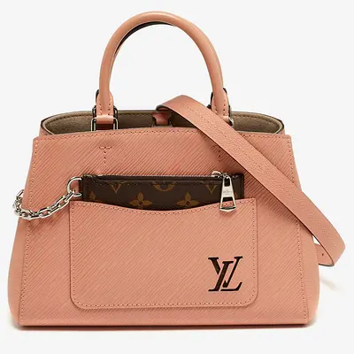 Louis Vuitton Marelle BB Rose Trianon Epi Leather Tote
