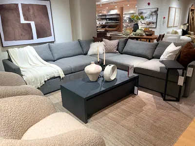 Crate and Barrel Sectional Sofa