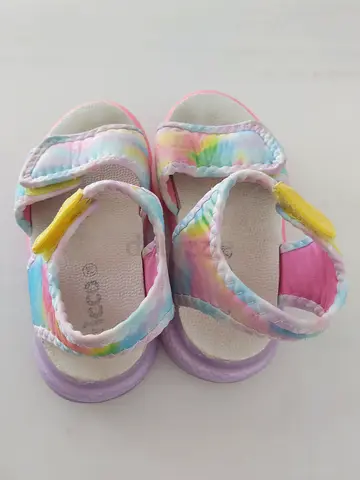 Vicco Nia Girls’ Sandals – Multicolor Tie-Dye – Used
