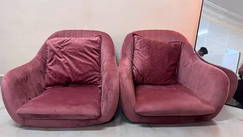Floor Sofas with Cushions – Immediate Sale – AED 60