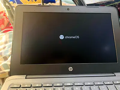 HP Chromebook laptop - working, ChromeOS installed