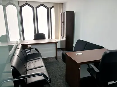 150 SFT fully furnished office 24/7 access with all amenities for AED 22,999 Yearly