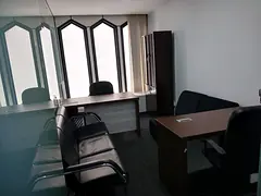 150 SFT fully furnished office 24/7 access with all amenities for AED 24,999 Yearly