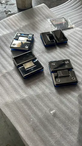 Electro plating of Stainless Steel Glass Door Hinges / Clamps -