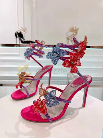 René Caovilla style super elegant high heels