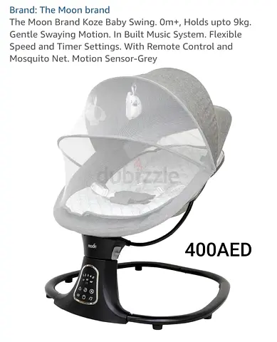 4-in-1 Electric Baby Rocker with Canopy and Mosquito Net - Verry Good Condition,