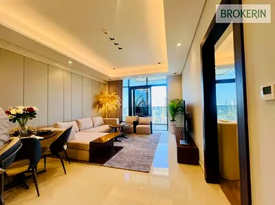 BURJ KHALIFA VIEW | LUXURY INTERIOR | HIGH FLOOR